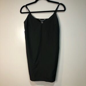 Club Monaco Little Black Slip Dress, Adjustable Straps